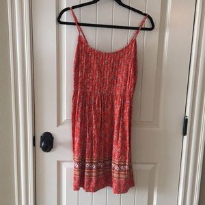 Old Navy Floral Print Spaghetti Strap Dress